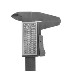 Graduation Metric Precision Vernier Caliper 150mm Height Gage Gauge .001″/.02 mm