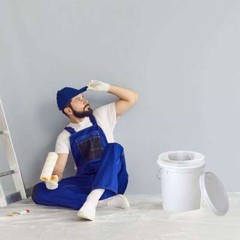 5 Pieces Paint Strainer Bags 5 Gallon White Fine Mesh Filters Elastic Opening