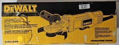 DEWALT DWE4120FN 9 Amp Corded 4.5 in – 5 in. Flathead Small Angle Grinder