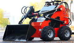 Mini SkidSteer Loader Wheel Honda EPA Gas 22.1 HP Engine FREE SHIPPING