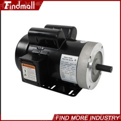 5HP Electric Motor 3450RPM Single Phase 208-230V 56C Frame 5/8″ Shaft 60HZ TEFC