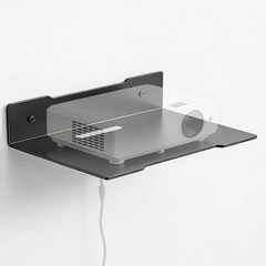Heavy Duty Floating Shelves, Drillable No Drill Metal Wall Mount Shelves with…
