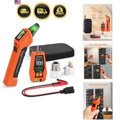 Circuit Breaker Finder Kit with OutletTester GFCI Testers for AC Circuits