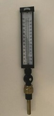 Winters Industrial Thermometer 0 – 120 Degrees Fahrenheit 3/4″ TIW01LF READ