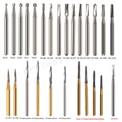 Dental FG Fresas de carburo de tungsteno Fit Alta Velocidad pieza de mano USA