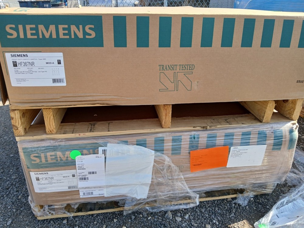 SIEMENS 800AMP DISCONNECT 600V 3PHASE NEMA 3R FUSE TYPE HF367NR WITH NEUTRAL