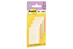 Post-it® Durable Tabs 686F-1BB, 2 in. x 1.5 in. (50.8 mm x 38 mm) Beige, Green,