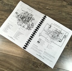 International D179 Diesel Engine For 3400A 2400A Service Manual Workshop Book IH