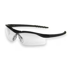 Mcr Safety Dl110 Dl1, Safety Glasses, Duramass Hard Coat, Tpr Lens, Black