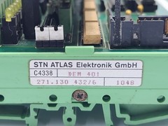 STN ATLAS ELEKTRONIK DEM401 DIGITAL INPUT MODULE 271.130 432/G