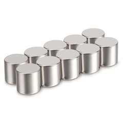 20PCS N35 N45 N52 Super Strong Rare Earth Cylinder Neodymium Magnet 11 Sizes