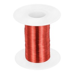 38 AWG Magnet Wire 2 oz Magnetic Coil Wire 155C(311F), Red,White
