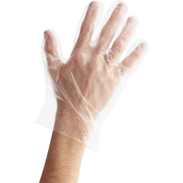 Clear Transparent PolyGloves Powder-latex Free Plastic Food Disposable 100-1000