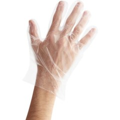 Clear Transparent PolyGloves Powder-latex Free Plastic Food Disposable 100-1000