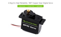 Waveshare 180° Copper Gear Digital Servo 2.3kg.Cm Large Torque Compact Size