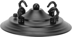 Creative Multi Hook Ceiling Plate Chandelier Pendant Light Fixture Holder