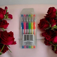 Jot Gel Pens 6 PK. 0.8