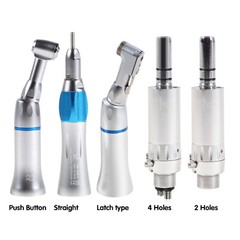 NSK Style Dental Slow/Low Speed Handpiece Contra Angle Straight Air Motor 2/4H F