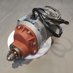 Hanning Elektro-Werke W7DW4B Induction Motor 115V AC 60Hz 7.6A 1680RPM Lenze Gea