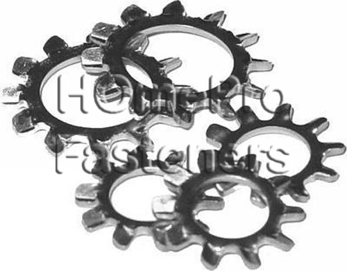 1/4 STAINLESS EXTERNAL TOOTH STAR LOCK WASHERS 18-8