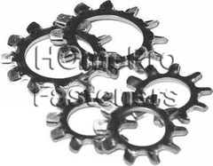 1/4 STAINLESS EXTERNAL TOOTH STAR LOCK WASHERS 18-8