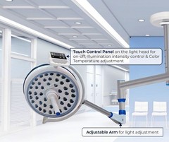 Surgical operation theater LED Light Single Arm OT Ceiling Examination OT Lamp
