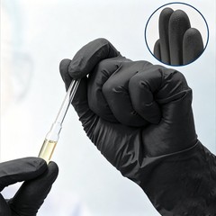 100PCS Disposable Gloves Nitrile Powder Free Universal Kitchen Work Safety Glove
