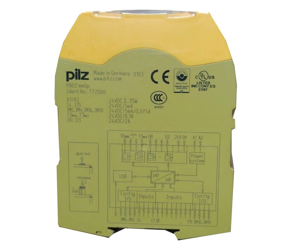 772000 1PC NEW Sealed PILZ PNOZ mm0p 772000 Safety Relay