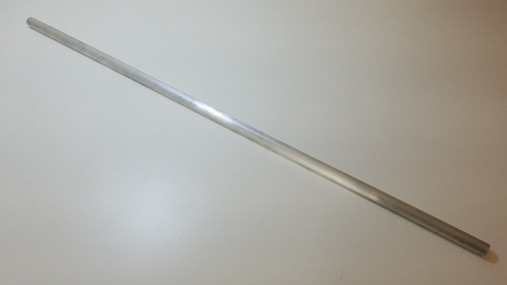 6061 Aluminum Round Bar, 3/4″ Round, 36″ long, Lathe, Solid, T6511