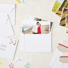 25-1000pcs 6.5×4.5 Rigid Photo Mailers Flat Cardboard Envelopes For Postcard CD