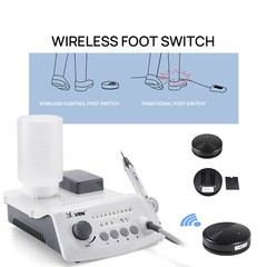 Veterinary Dental Scaler Machine With LED Handpiece Ultrasound Scaler. 5 Tips