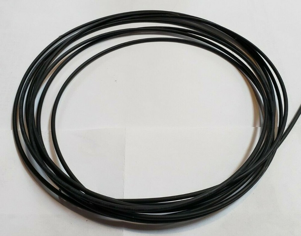 10 FT. 10′ Feet BLACK 2mm Polyolefin 2:1 Heat Shrink Tubing USA SOLD/SHIP