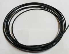 10 FT. 10′ Feet BLACK 2mm Polyolefin 2:1 Heat Shrink Tubing USA SOLD/SHIP