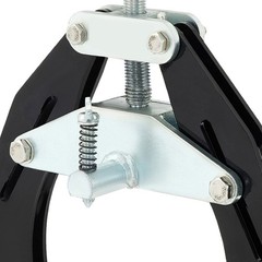 Pipe Clamp,2-6 in,High Strength Ultra Clamp with Quick Acting Screws,Steel Tool