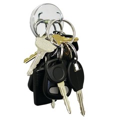 3 Pack Magnetic Handi-Hook, 20 Pounds, 2.04″ Diameter, Silver