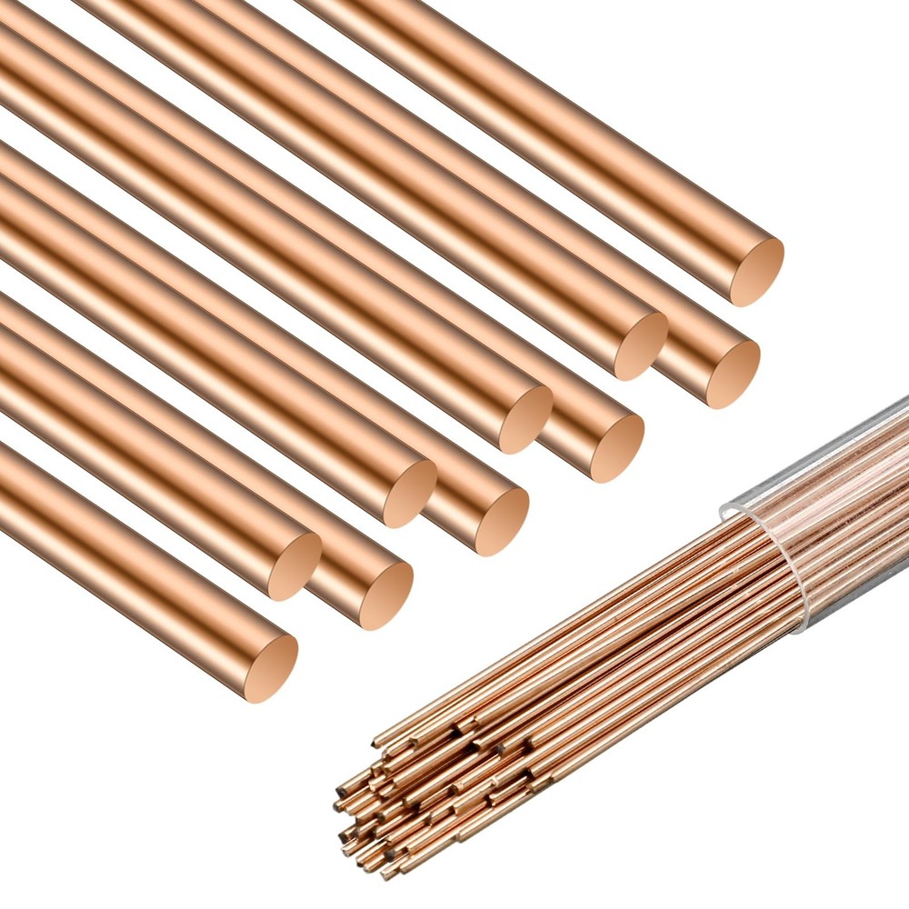 40 Sticks Brazing Rods AWS Bcup-5 15% Silver Solder Phos Copper Brazing Alloys r
