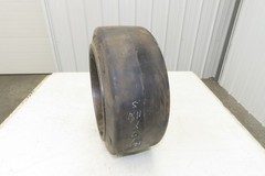 Forklift Tire 16-1/4x7x11-1/4 Smooth Press-on Black Rubber