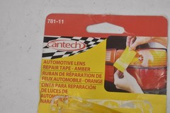 Lot of 2 Cantech Automotive Lens Repair Tape Amber/Yellow 1-7/8″ x 60″
