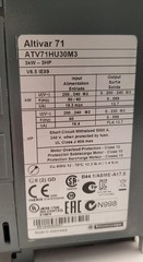 SCHNEIDER ELECTRIC Altivar 71 #ATV71HU30M3 Variable Speed Drive