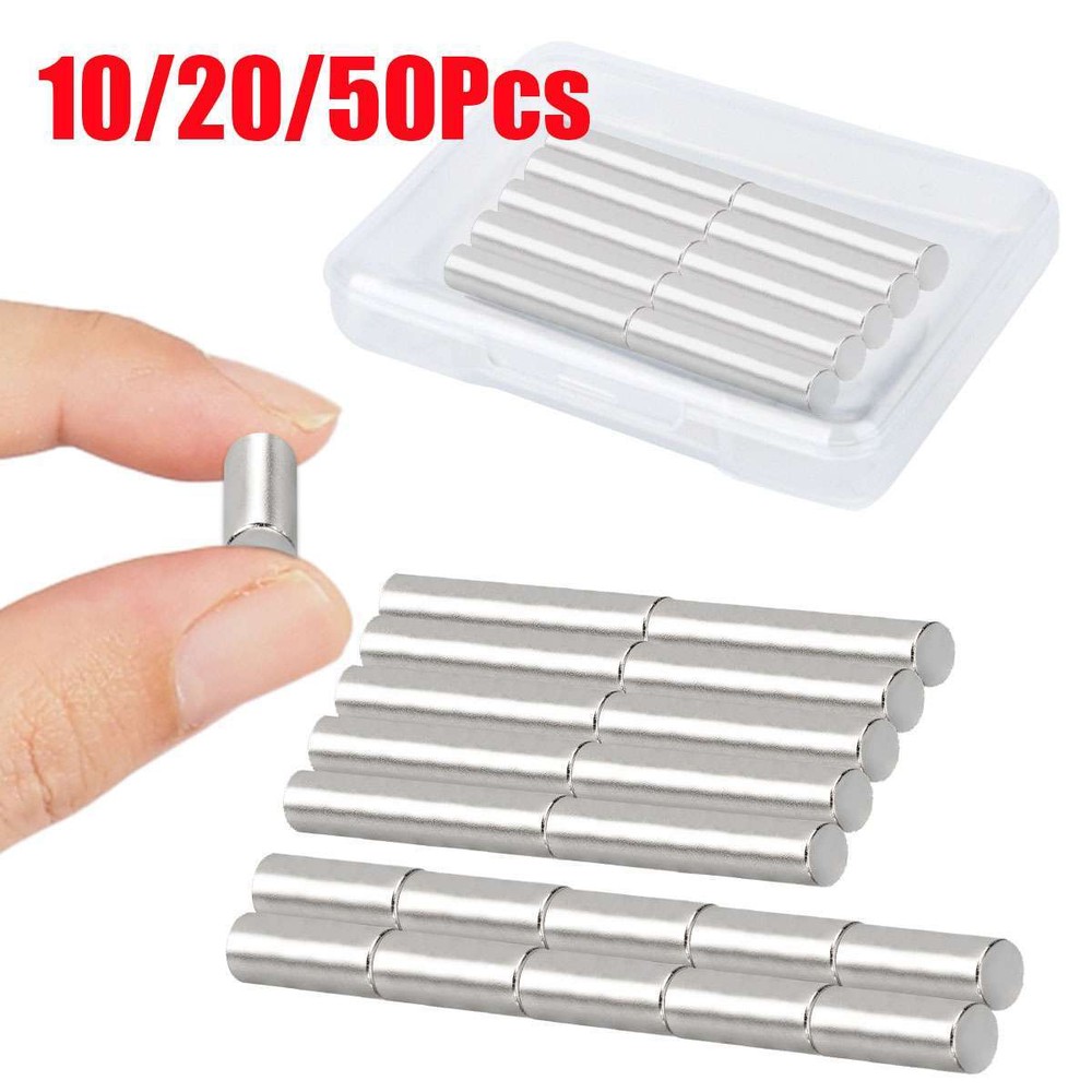 10/20/50 Strong Neodymium Magnet Rare Earth Round Cylinder Magnets 5*10MM/25MM