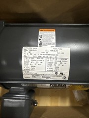 US Motors D3P2D General Purpose Motor, 3HP, 1800RPM, 208-230/460V, 182T Frame