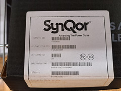New, Synqor, PQ60120HZC50NNF-G, CONV DC/DC 35-75V 600W H-BRICK