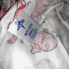 Medline 1 Case 24 Pc Pediatric Children Sz S Hospital Gown Animal Friends Pk/Wh