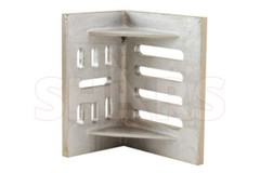 Ground .0005″ Webbed Slotted Angle Plate 9x 7x 6″ High Tensile Cast Iron New R