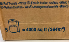 Scott 01005 Hard Roll Towels, 1.5″ Core, 8″ x 1000ft, White (Case of 6)