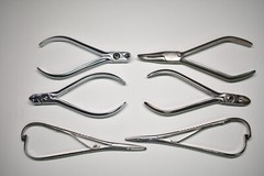 Orthodontic Ortho and Dental Dentist Instruments Set of 6 Various Types
