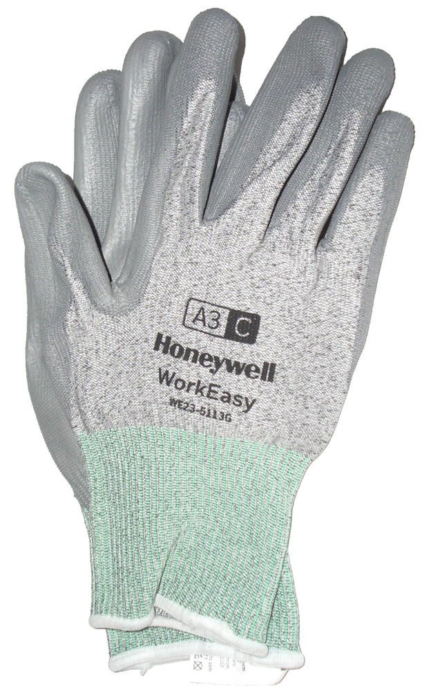 Honeywell Work Easy Gloves Coated Palm Knit Back Size XL- 3 Pair