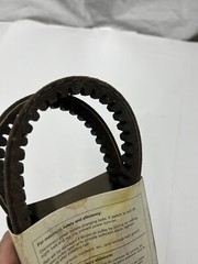 Dayton 6L272G Premium Cogged V Belt BX54 : 57 in Lg, 0.656 in Wd, 13/3 Thick