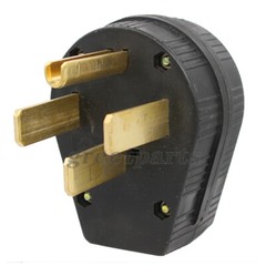 Fits NEMA 14-50p 50A 125-250V 4-Holes Plug DH Industrial Grade Straight Blade US
