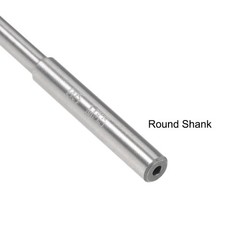 2pcs 5mm HSS M35 Round Shank 6 Straight Flutes Machine Cutter Chucking Reamer